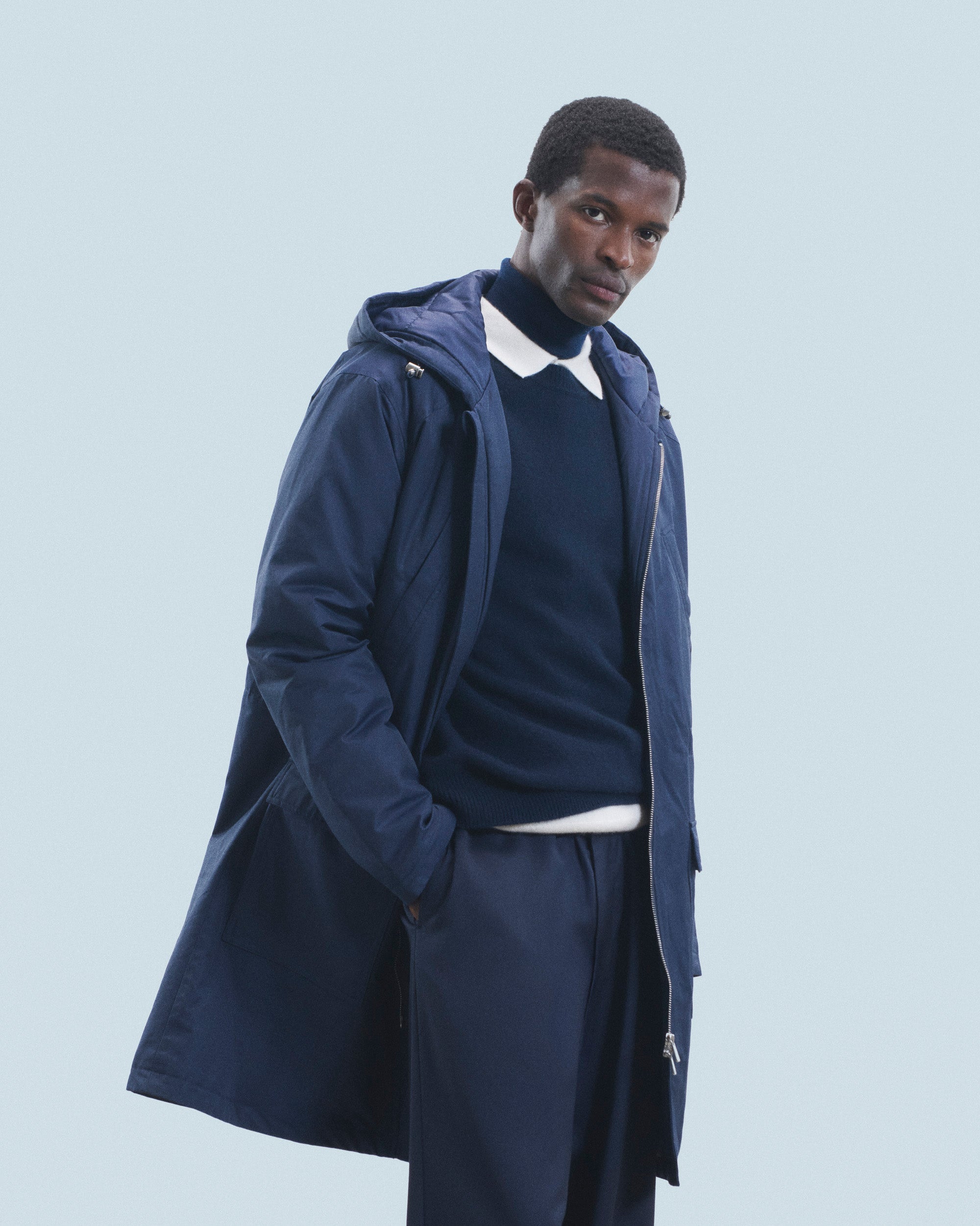 NAVY / NEW / QTY : 115 / Outerwear Parka - Navy