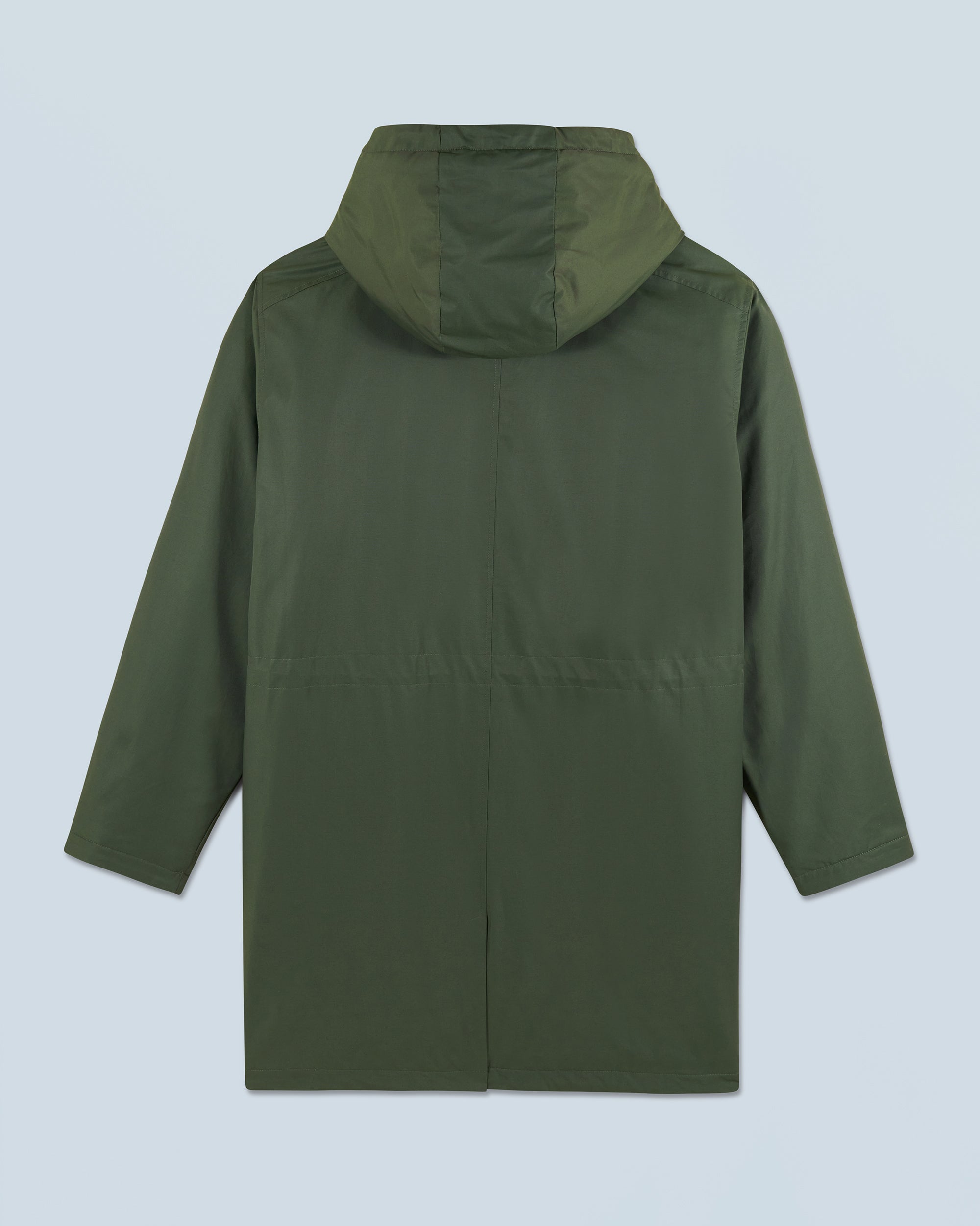 Parka zippée à capuche - Kaki