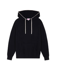 Hoodie en cachemire - Noir