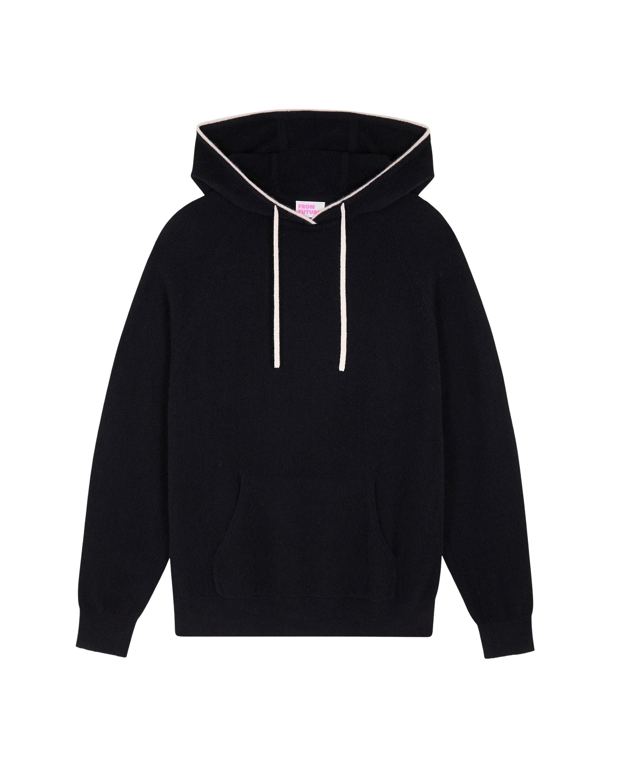 Hoodie en cachemire - Noir