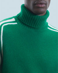 Pull col roulé en cachemire - Forest Green