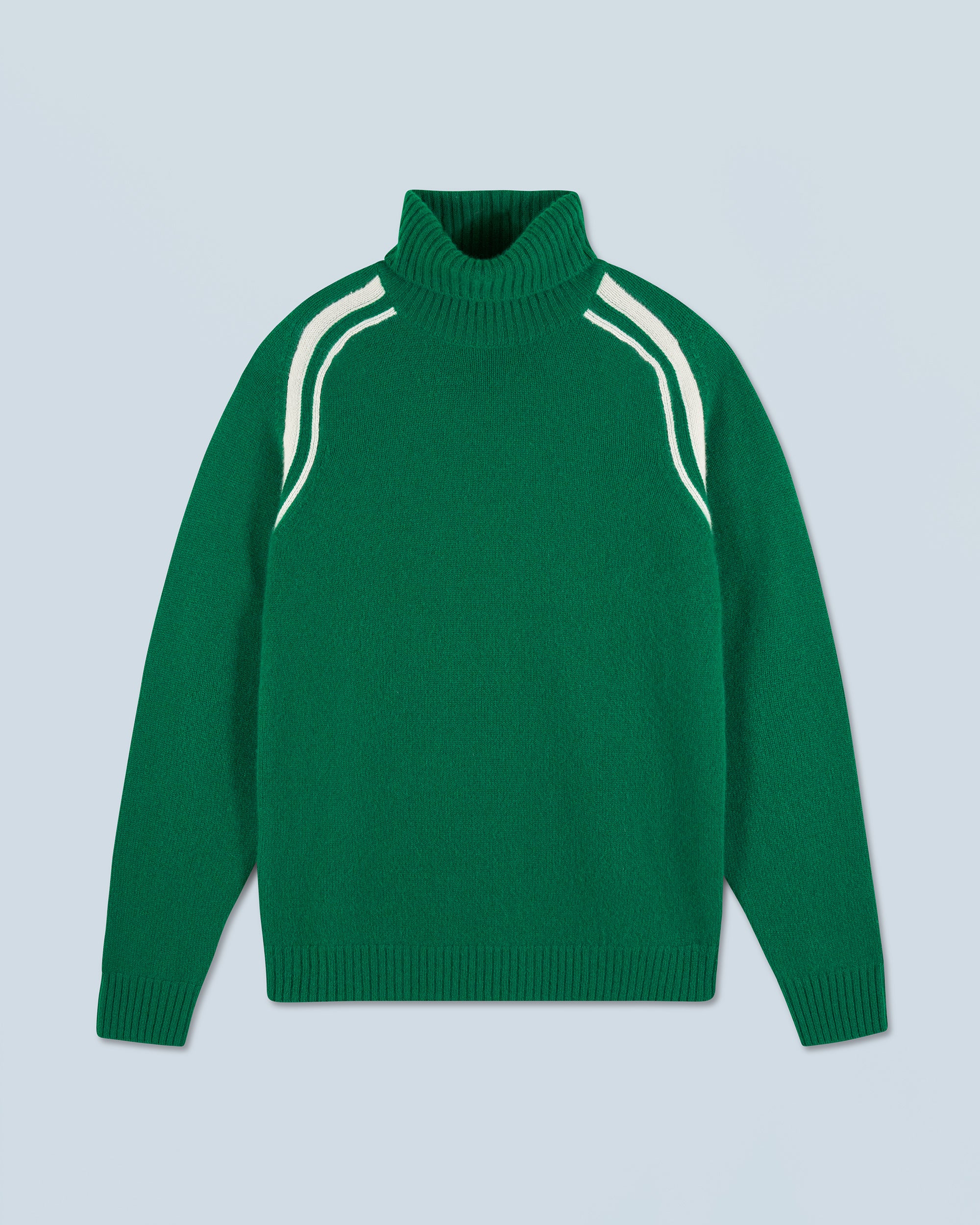 FOREST GREEN / NEW / QTY : 15 / Pull Col Roulé - Forest Green