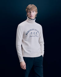 SABLE / NEW / QTY : 21 / Pull Col Roulé Ski De Fond - Sable