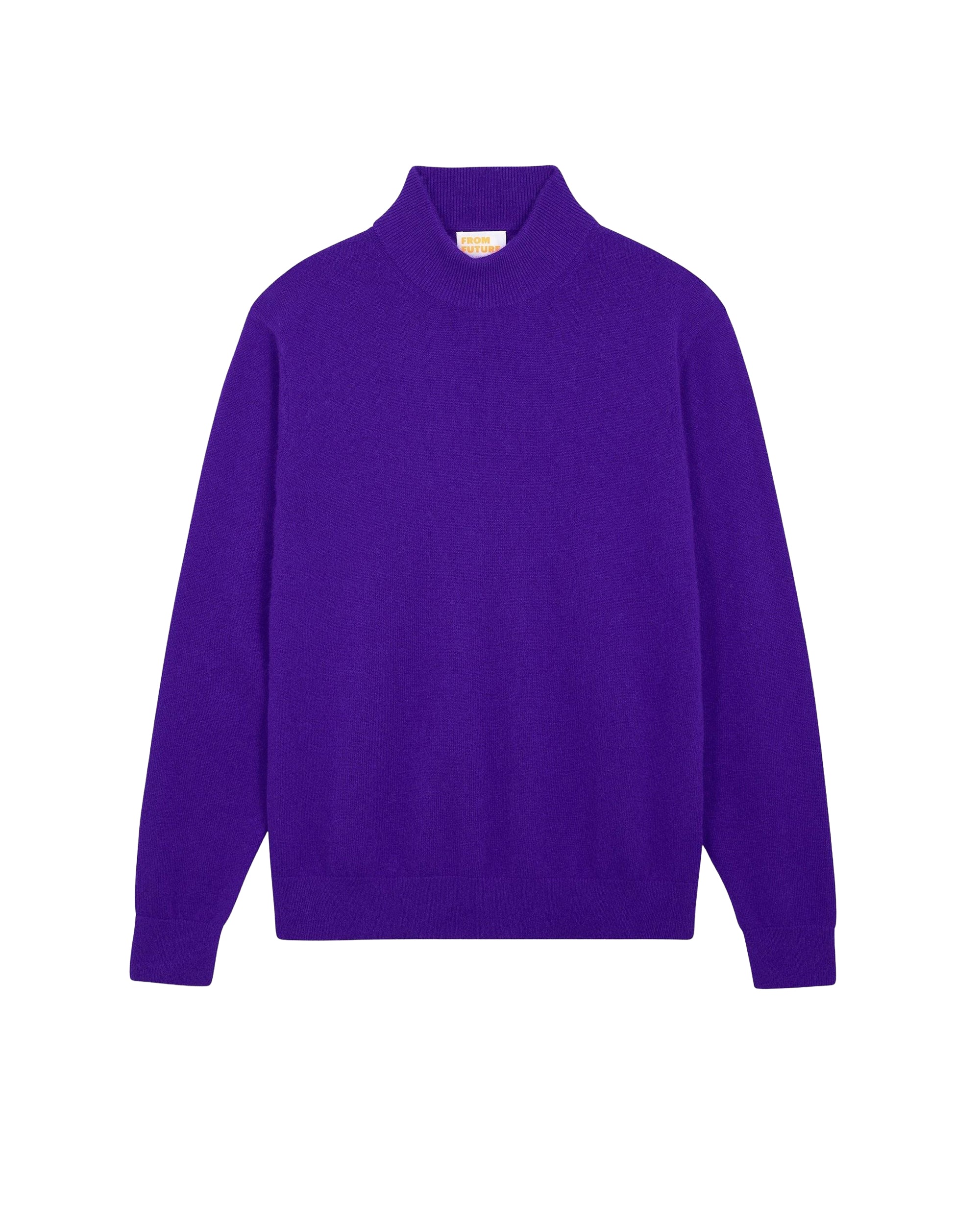 Pull à col montant en cachemire - Intense Purple