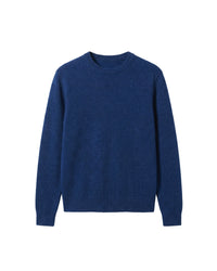 ZZ HORS LIGNE Pull à col rond en cachemire - Dark Blue