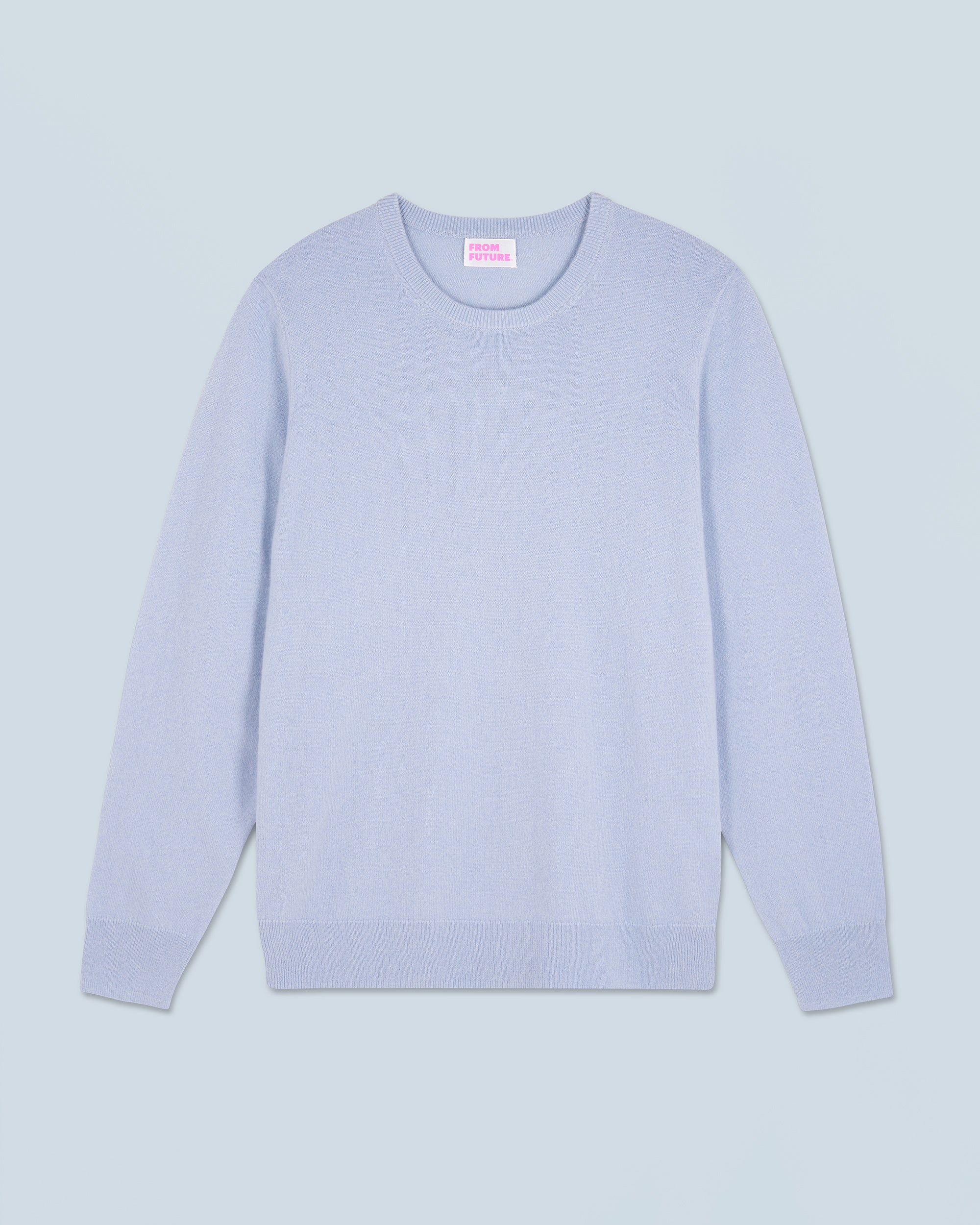 CLOUD BLUE / NEW / QTY : 9 / Pull Col Rond Basique - Cloud Blue