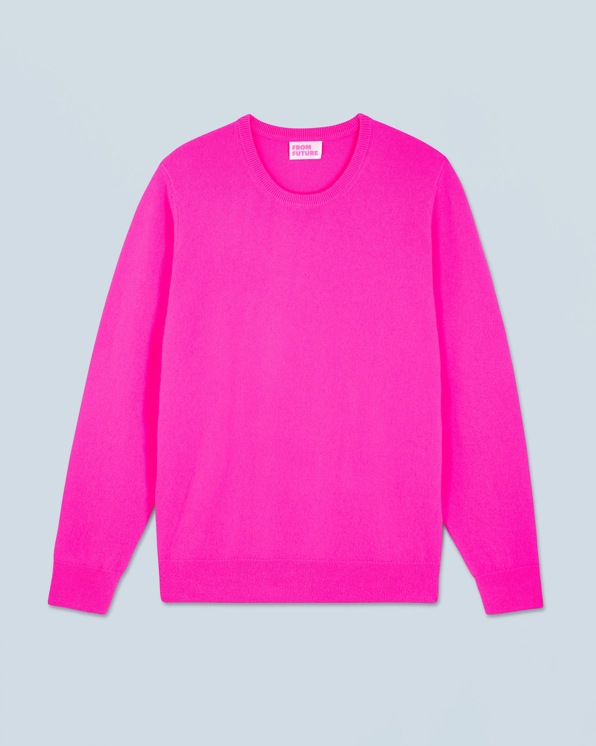 UTOPIC PINK / NEW / QTY : 4 / Pull Col Rond Basique - Utopic Pink