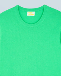 Pull à col rond en cachemire - Utopic Green