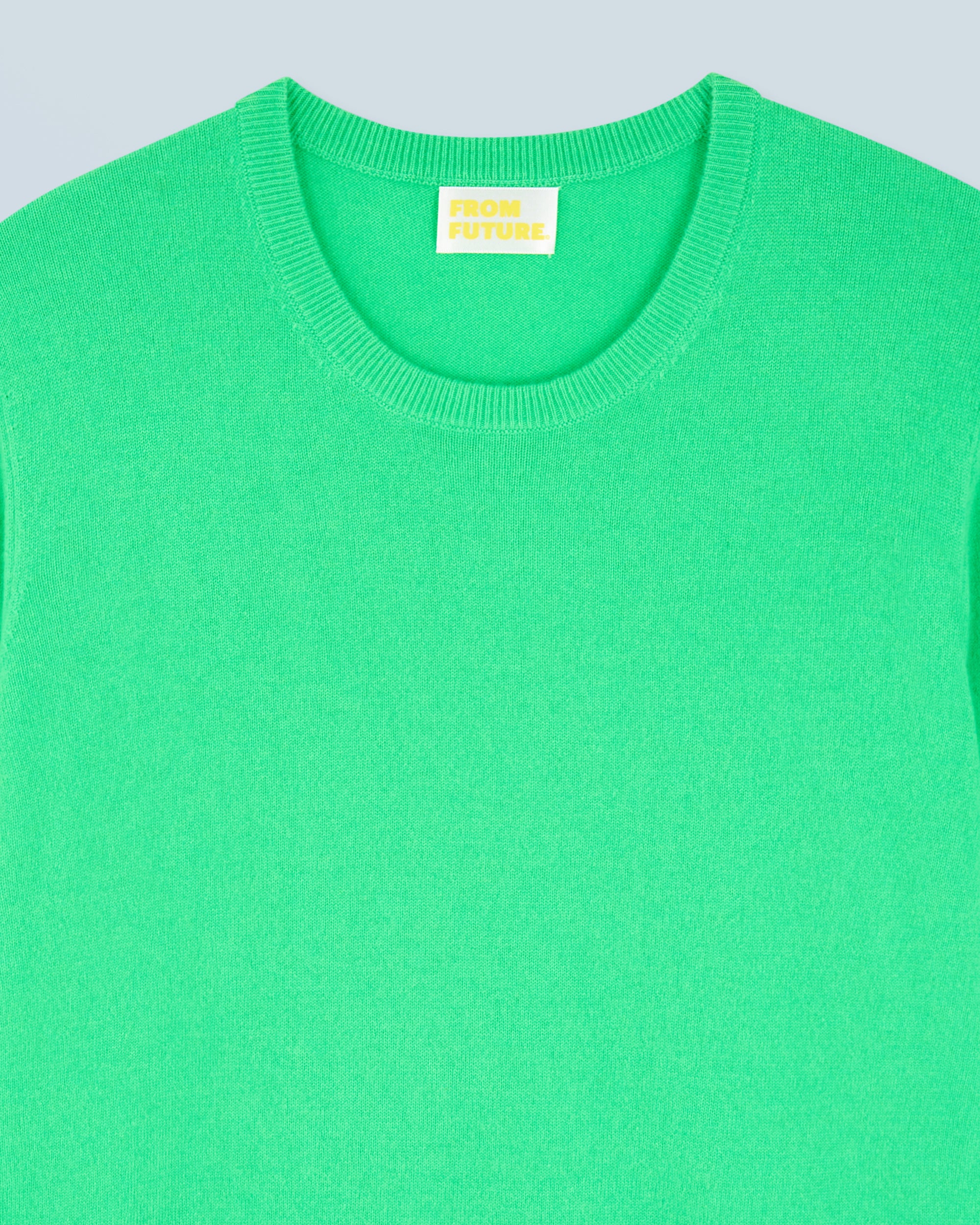 Pull à col rond en cachemire - Utopic Green