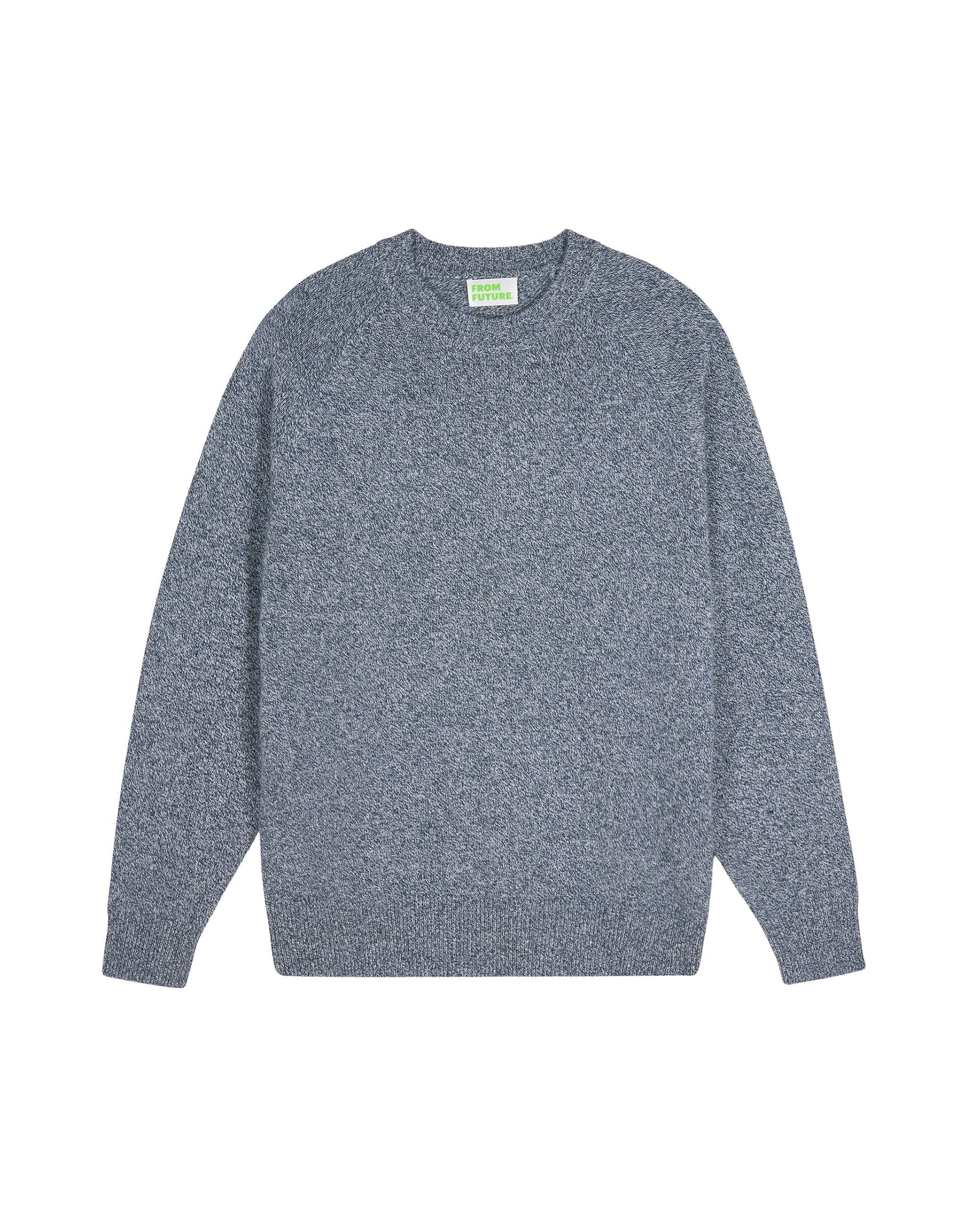 Pull à col rond en cachemire - Moonlight Blue