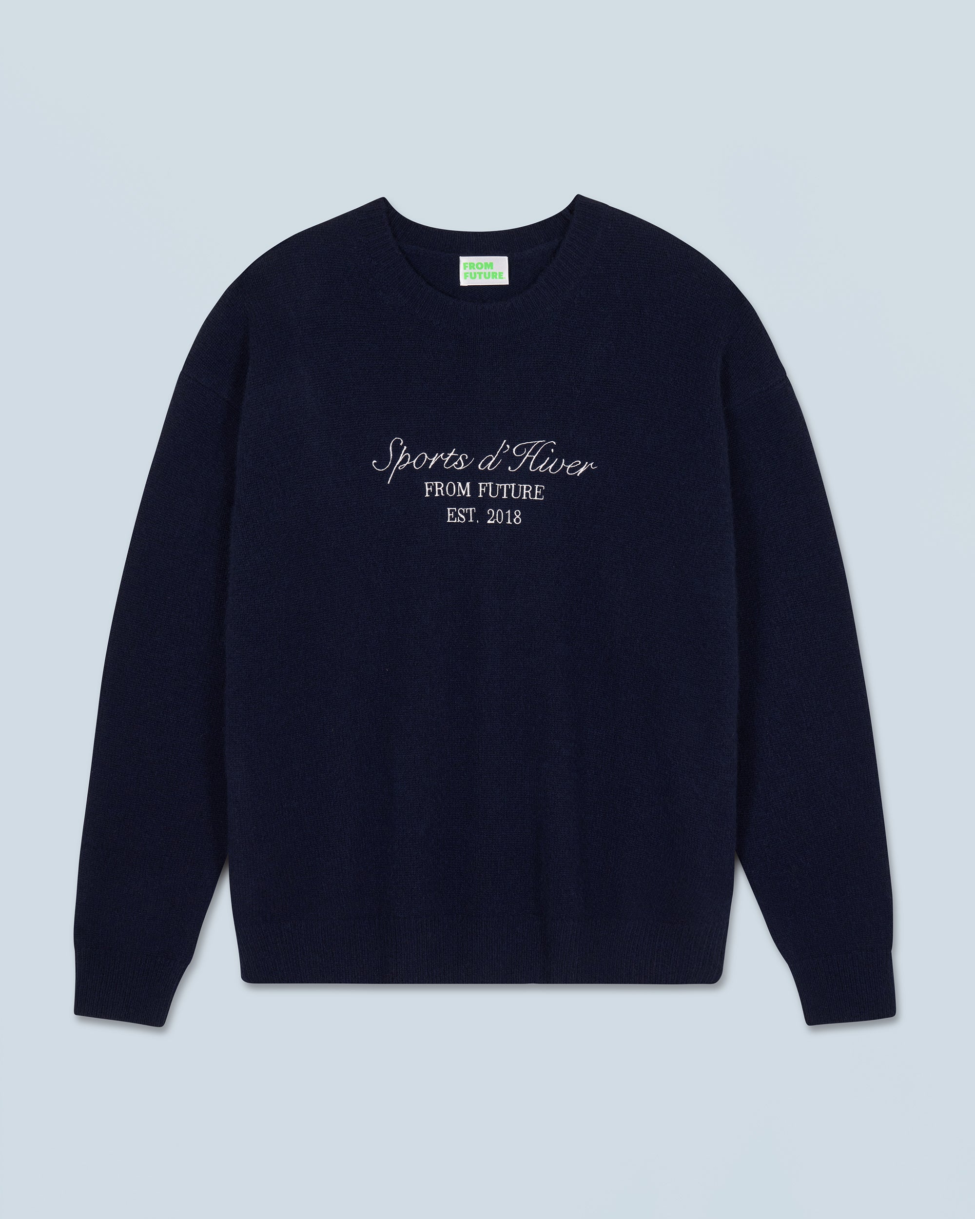 NAVY / NEW / QTY : 35 / Pull Col Rond - Navy