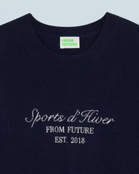 NAVY / NEW / QTY : 35 / Pull Col Rond - Navy
