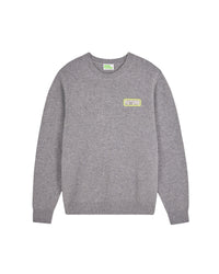 Pull à col rond en cachemire - Gris Chiné Foncé