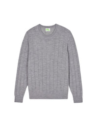 GRIS CHINE FONCE / DJV / QTY : 27 / Pull Col Rond - Gris Chine Fonce