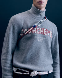 GRIS CHINE FONCE / NEW / QTY : 26 / Pull Col Rond Courchevel - Gris Chine Fonce
