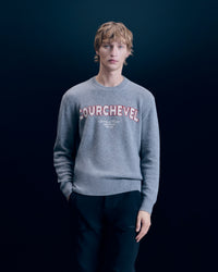 GRIS CHINE FONCE / NEW / QTY : 26 / Pull Col Rond Courchevel - Gris Chine Fonce