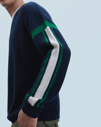 NAVY / NEW / QTY : 1 / Pull Col Rond - Navy