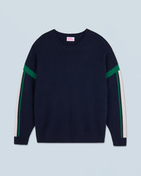 NAVY / NEW / QTY : 1 / Pull Col Rond - Navy