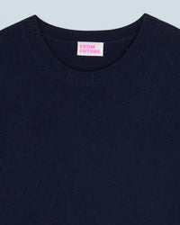 NAVY / NEW / QTY : 1 / Pull Col Rond - Navy