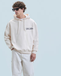 SABLE / NEW / QTY : 15 / Sweatshirt Hoodie Marché Aux Fleurs - Sable