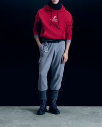 Hoodie Ski Club - Dark Red