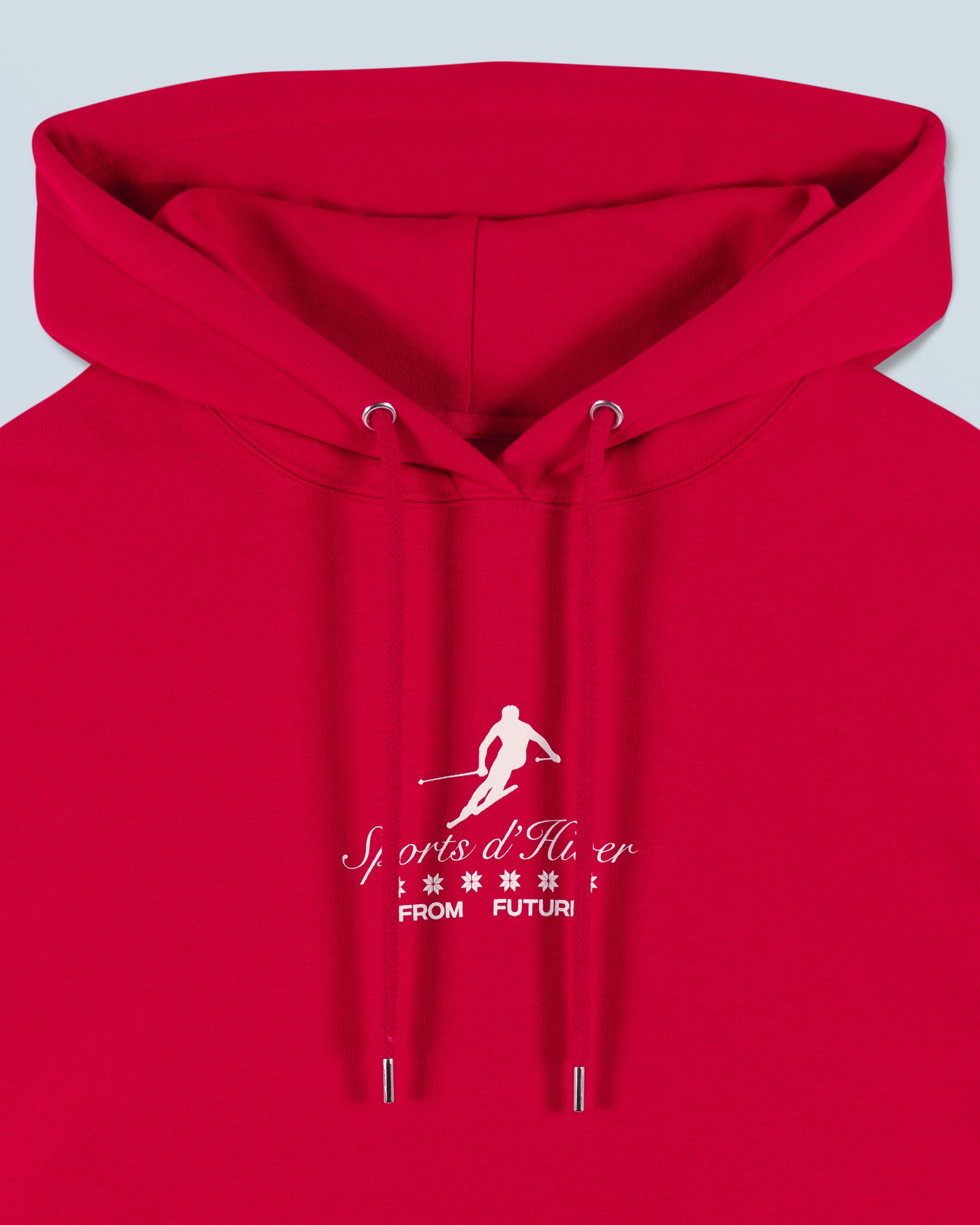 Y. ONLY PORTE / DARK RED / NEW / QTY : 57 / Sweatshirt Hoodie Ski Club - Dark Red