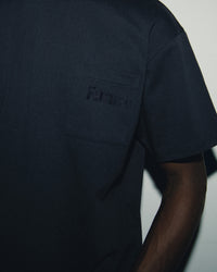 NAVY / NEW / QTY : 27 / T-shirt Col Rond Manches Courtes - Navy
