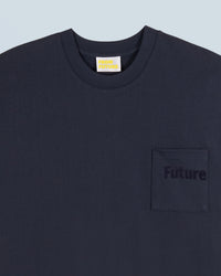 T-shirt à col rond - Navy