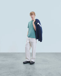 WASHED GREEN AMANDE / NEW / QTY : 20 / T-shirt Col Rond From Future Creative Division - Washed Green Amande