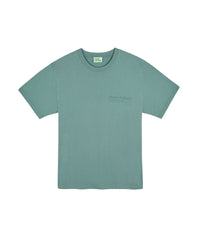 T-shirt à col rond - Washed Green Amande