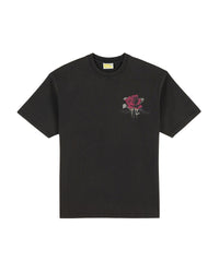 T-shirt à col rond - Washed Black