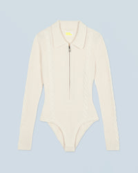 ECRU / NEW / QTY : 1 / Body Manches Longues - Ecru