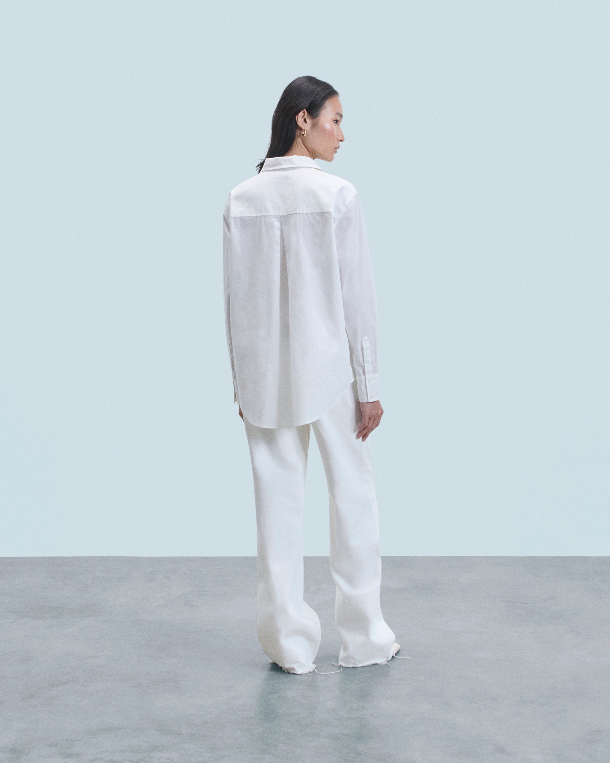 BLANC / NEW / QTY : 14 / Chemise Manches Longues - Blanc