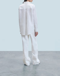 Chemise à manches longues - Blanc