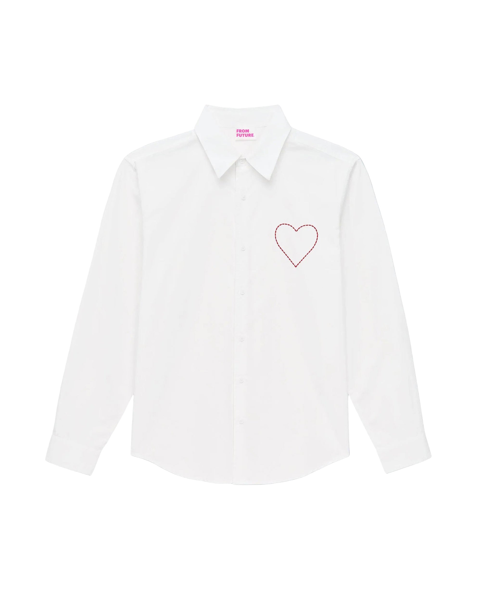 Chemise à manches longues - Blanc