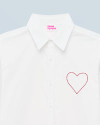BLANC / NEW / QTY : 14 / Chemise Manches Longues - Blanc