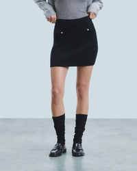 NOIR / NEW / QTY : 42 / Jupe Mini - Noir