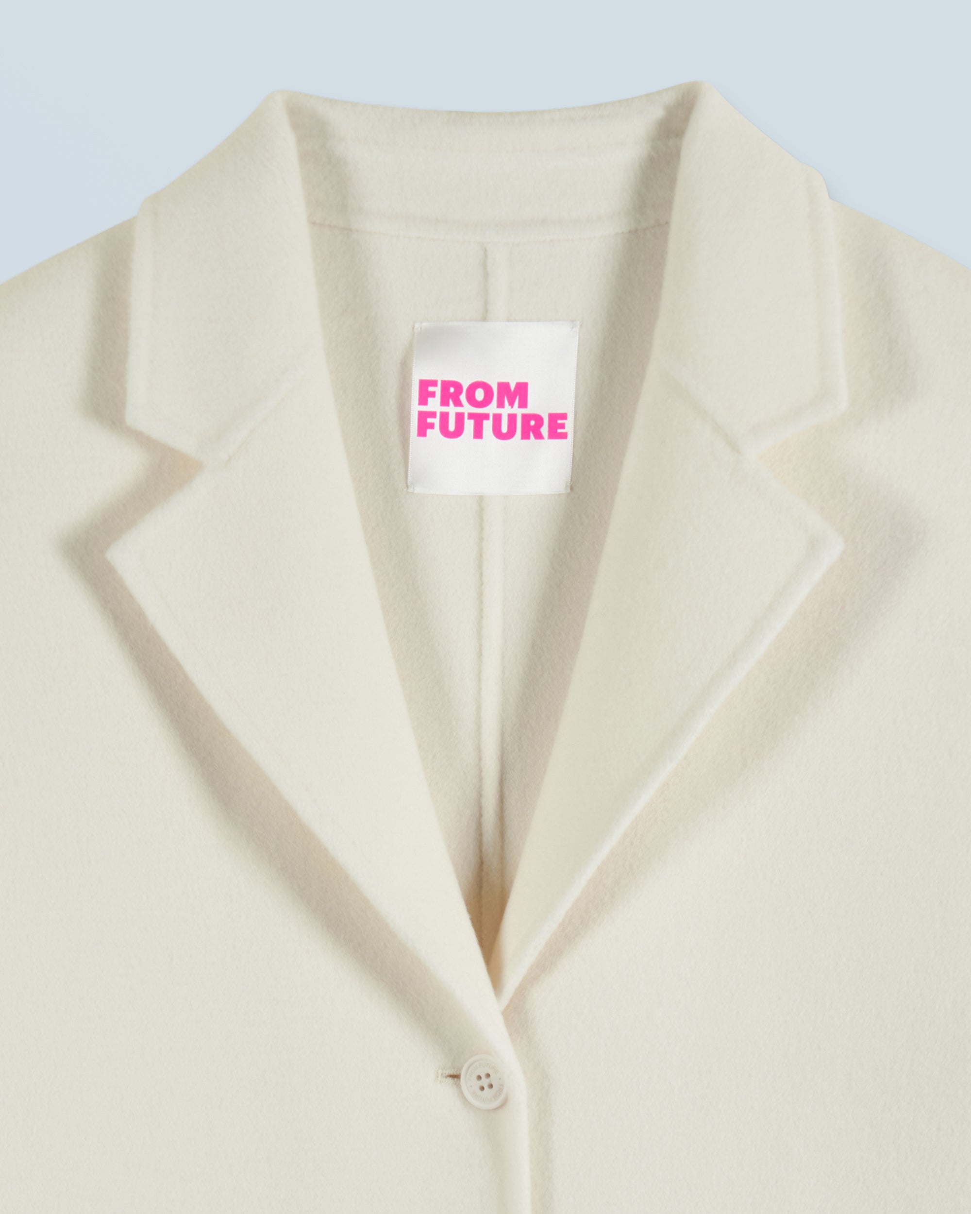 ECRU / NEW / QTY : 27 / Outerwear Manteau Long Double Face - Ecru