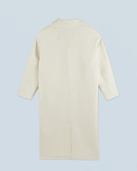 ECRU / NEW / QTY : 27 / Outerwear Manteau Long Double Face - Ecru