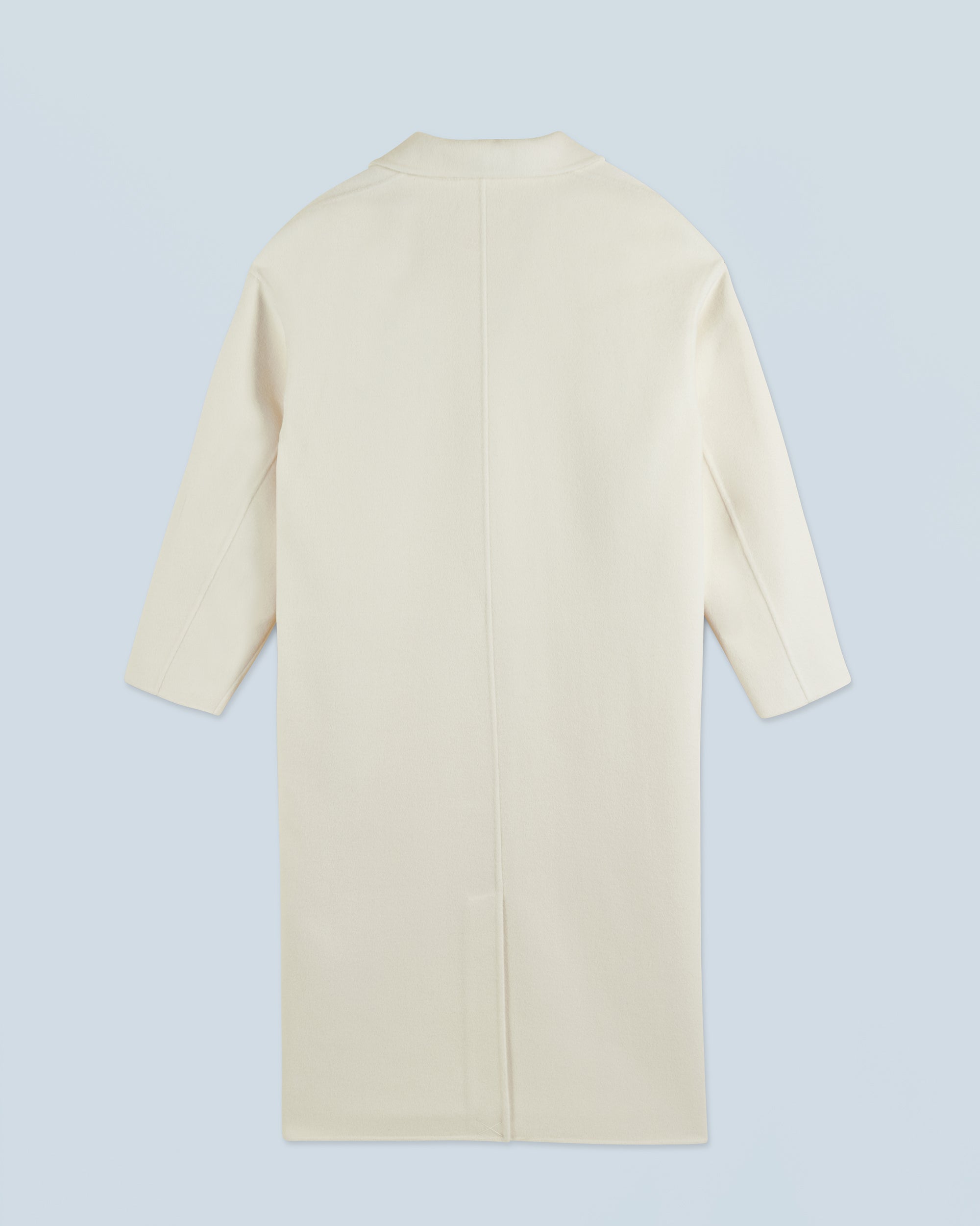 ECRU / NEW / QTY : 27 / Outerwear Manteau Long Double Face - Ecru