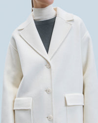 ECRU / NEW / QTY : 62 / Outerwear Manteau Poches - Ecru