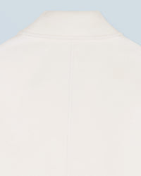Manteau à poches en laine - Ecru