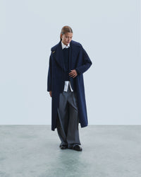 NAVY / NEW / QTY : 0 / Outerwear Manteau Double Boutonnage - Navy