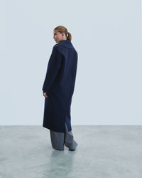 NAVY / NEW / QTY : 0 / Outerwear Manteau Double Boutonnage - Navy