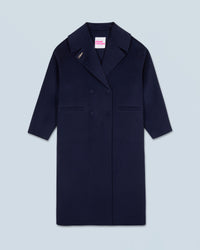 NAVY / NEW / QTY : 0 / Outerwear Manteau Double Boutonnage - Navy