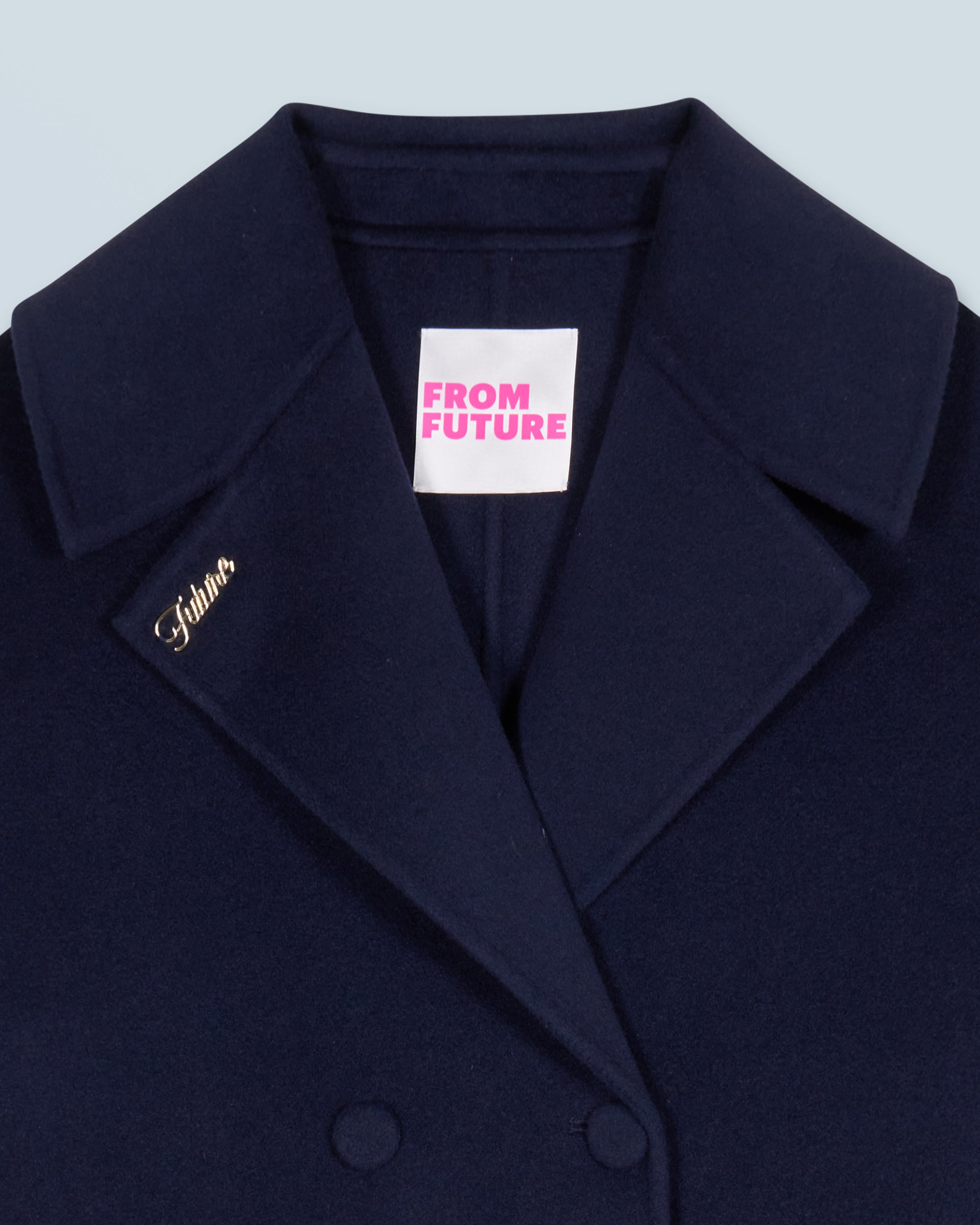 NAVY / NEW / QTY : 0 / Outerwear Manteau Double Boutonnage - Navy