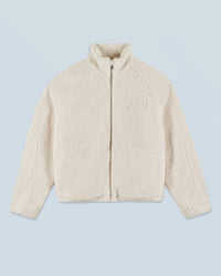 ECRU / NEW / QTY : 27 / Outerwear Veste Sherpa - Ecru