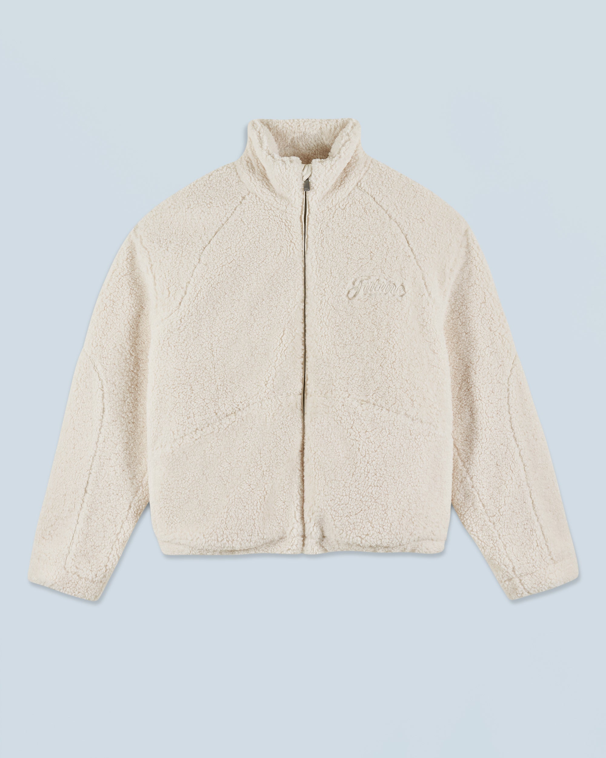 ECRU / NEW / QTY : 27 / Outerwear Veste Sherpa - Ecru