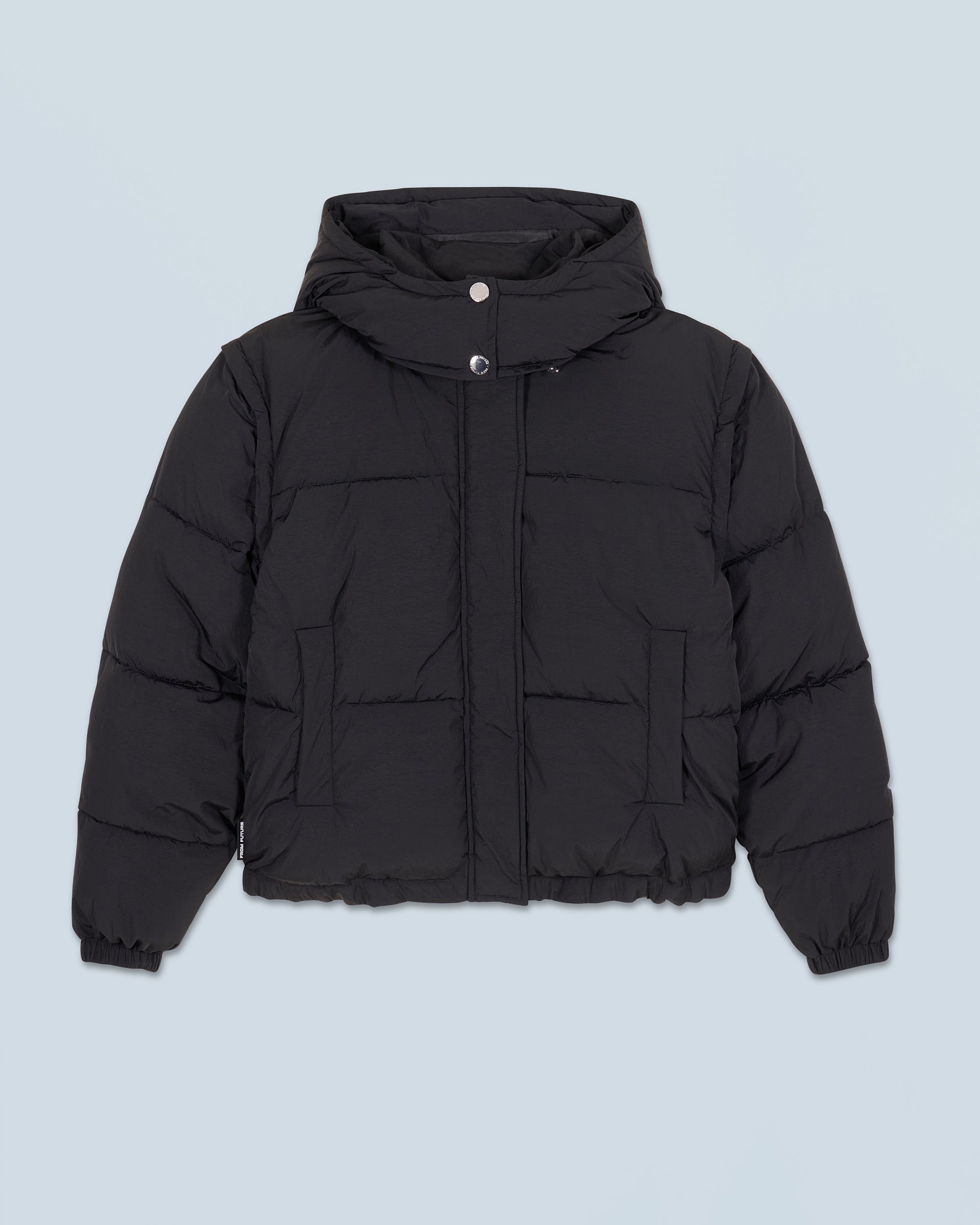 NOIR / NEW / QTY : 62 / Outerwear Doudoune Craquelée - Noir