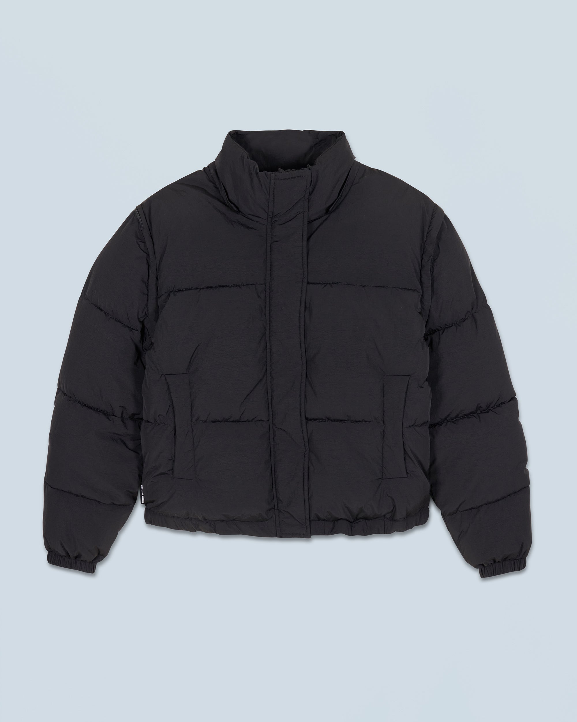 NOIR / NEW / QTY : 62 / Outerwear Doudoune Craquelée - Noir